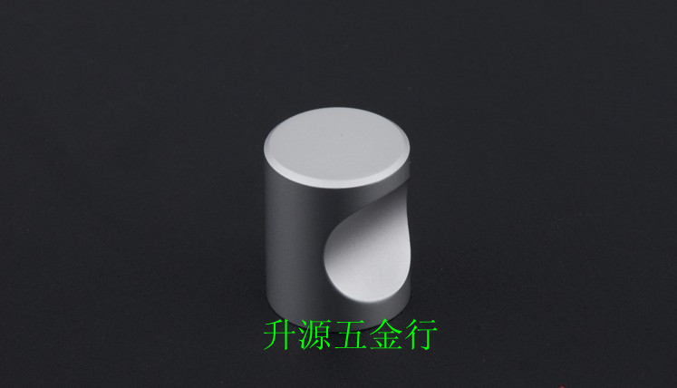 Special price Hotsell furniture Integral Cabinet Drawer Handle Single Hole Cylindrical Handle Space Aluminum Handle never rusted