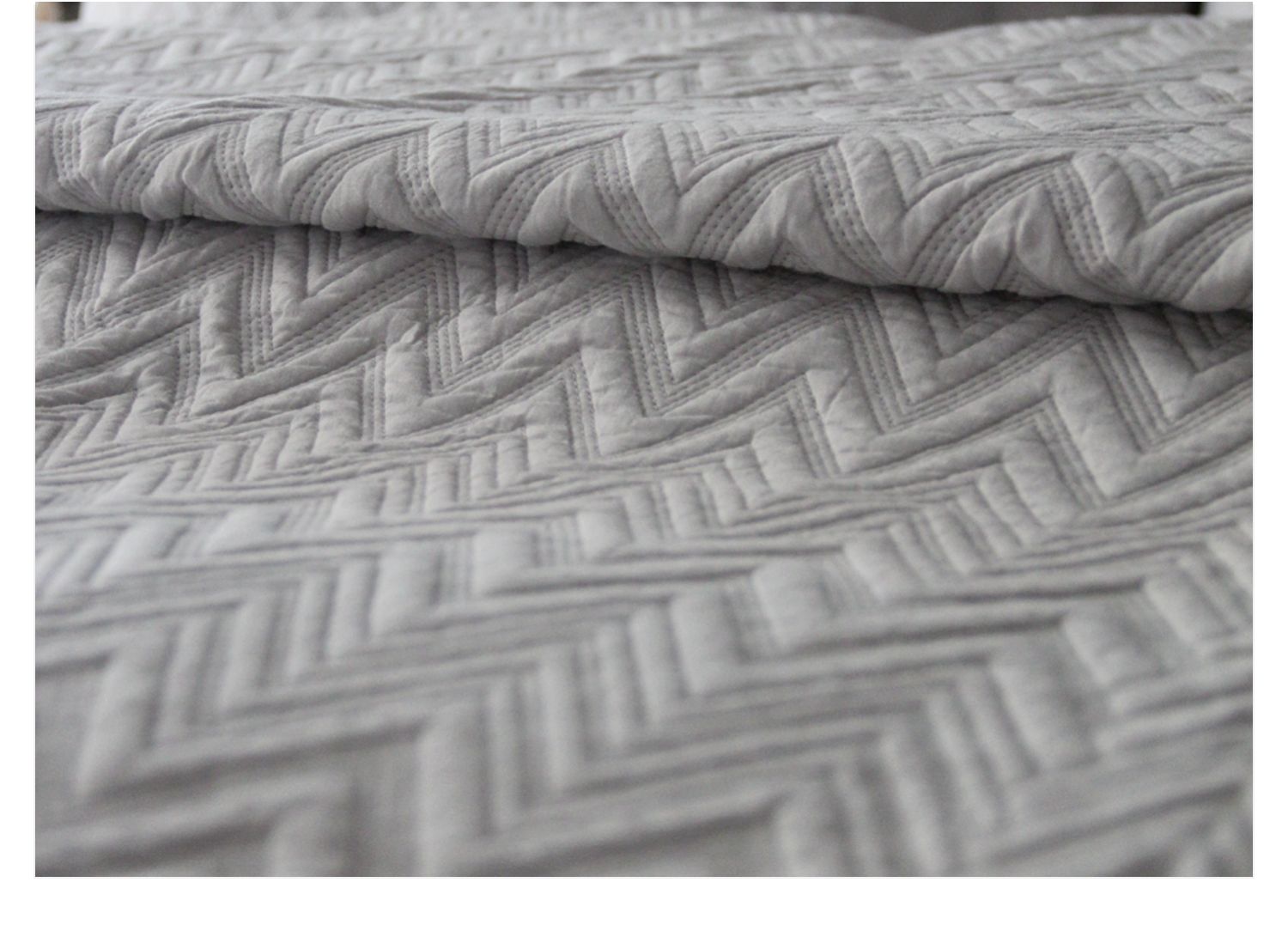 Solitary châu Âu gió tòa bông thêu chắp vá chăn xuất khẩu bedspread bông giường đôi miếng đậy mùa thu và mùa đông chăn - Trang bị tấm ga bọc giường spa