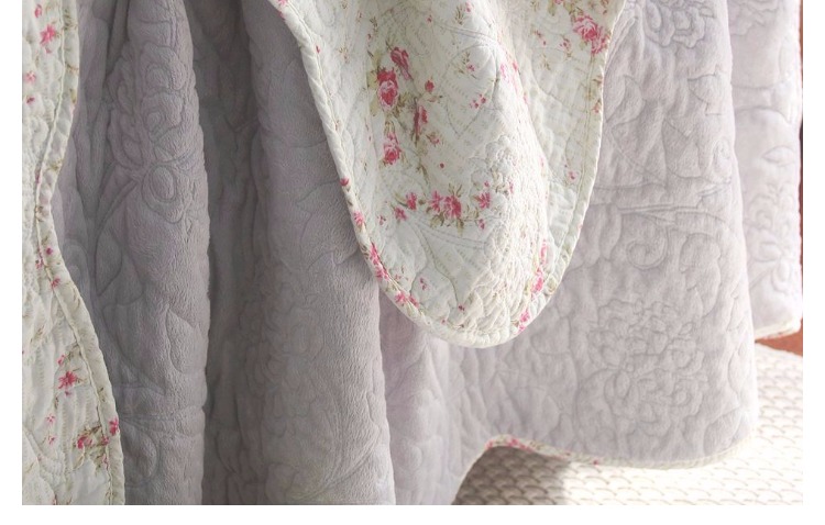 Dreamy ngắn sang trọng chần quilt chần giường bìa quilted bed cover chăn điều hòa không khí được dệt dưới ánh mặt trời