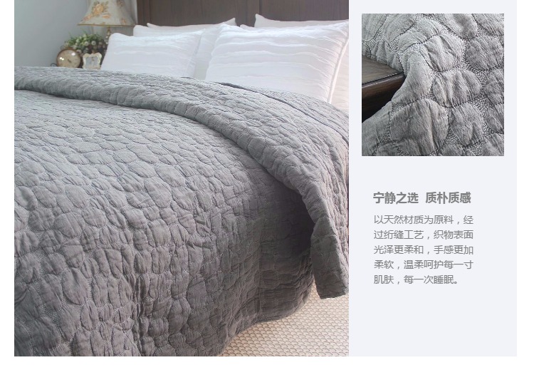 Dệt 帛 đi bộ trong mùa hè thêu quilted quilt exit giường bìa giường bông bao gồm đôi mùa xuân và mùa hè điều hòa không khí là