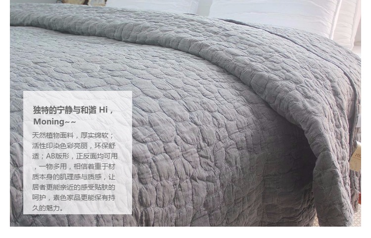 Dệt 帛 đi bộ trong mùa hè thêu quilted quilt exit giường bìa giường bông bao gồm đôi mùa xuân và mùa hè điều hòa không khí là