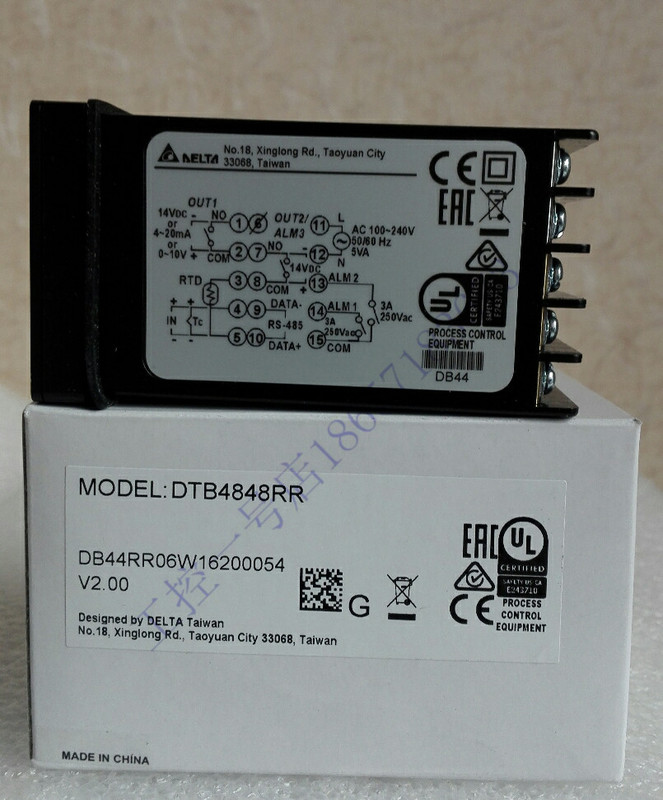 Original Taiwan Delta B Series Thermostat Dtb4848Cr Cv Rr Lr Lv Vr Vv One Year Warranty Original Taiwan Delta B Series Thermostat Dtb4848Cr Cv Rr Lr Lv Vr Vv One Year Warranty