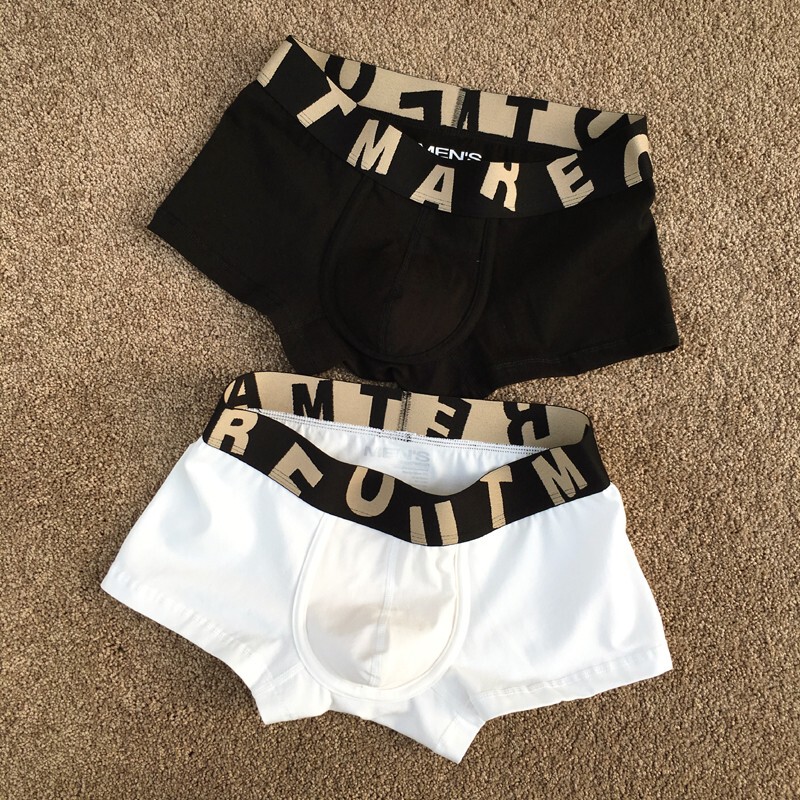 Trendy Brand Fashion Comfortable Cotton Breathable Modal Boxer Briefs for Men with Unique Waistband Men's Shorts