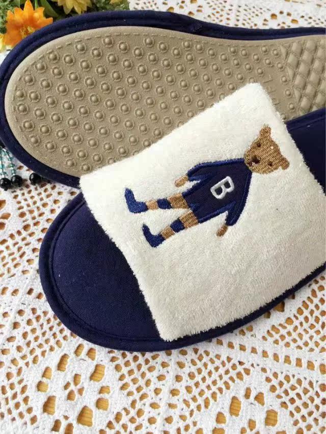 Pantoufles enfants en suède - Ref 1012505 Image 9