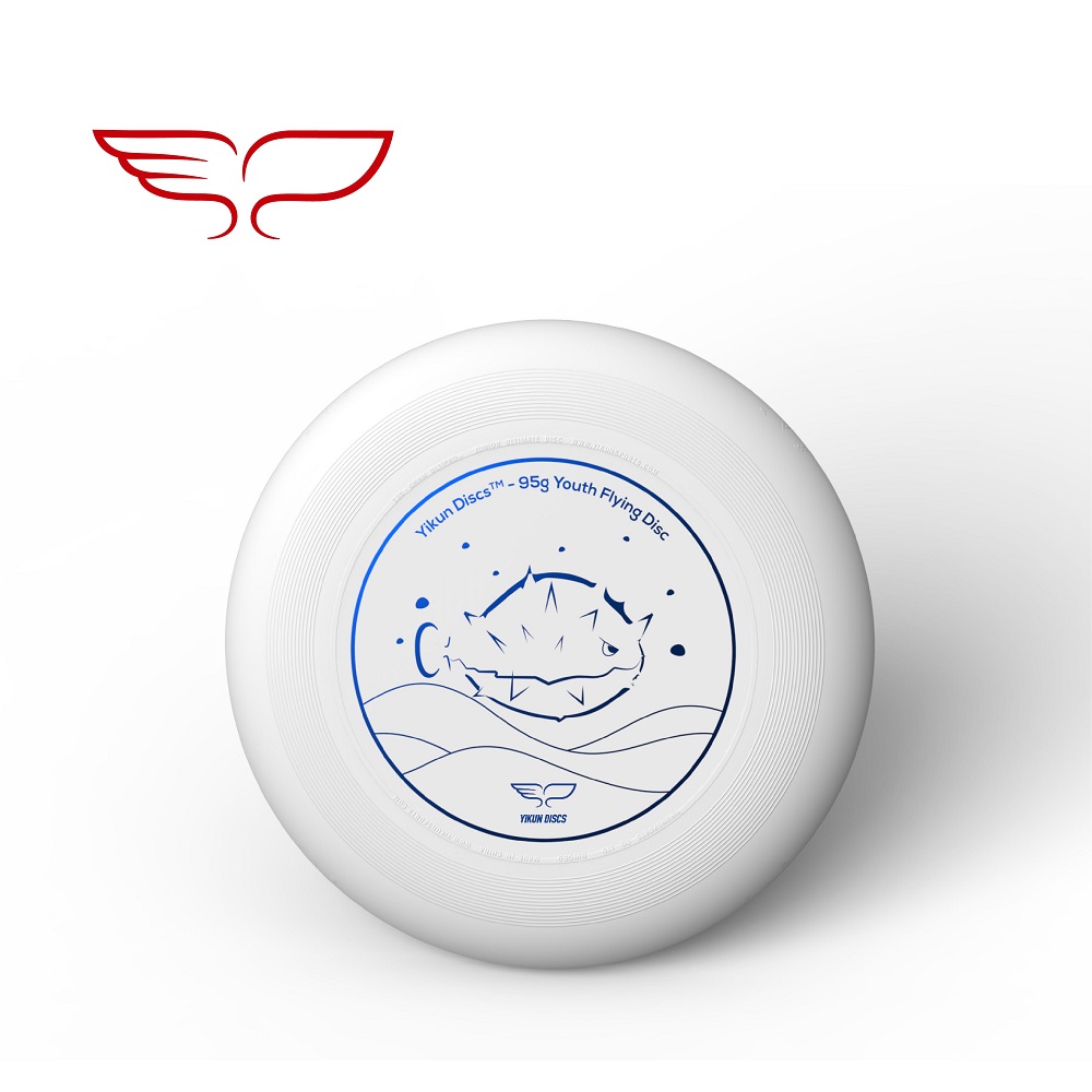 Yikun Discs Wing Kun 95g Kids Team Frisbee Little Spiny Dolphin Parent-Child Entertainment Cartoon Outdoor Flying Saucer