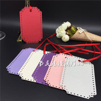 50 New hollow wish card blessing learning message small card card card creative small card draw card