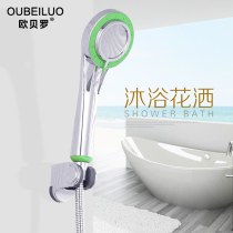 Obello promotional price stainless steel double buckle explosion-proof sprinkler hand-held pressurized shower head faucet hose bracket