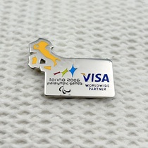 2006 Turin Paralympic Badge Sponsor VISA Medal Brooch Collection PIN 2203 Limited Edition