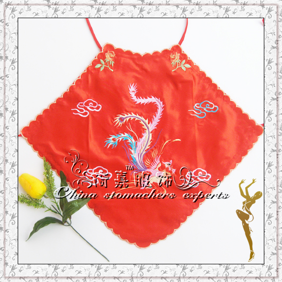 Quà tặng vui vẻ đỏ tạp dề nữ dành cho người lớn thêu cổ điển sexy tạp dề bộ trang phục tạp dề đồ ngủ tình yêu quần áo người