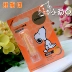 Snoopy Lip Balm Không màu mùa thu và mùa đông Giữ ẩm dưỡng ẩm Primer Lip Balm Chăm sóc môi Môi - Son môi