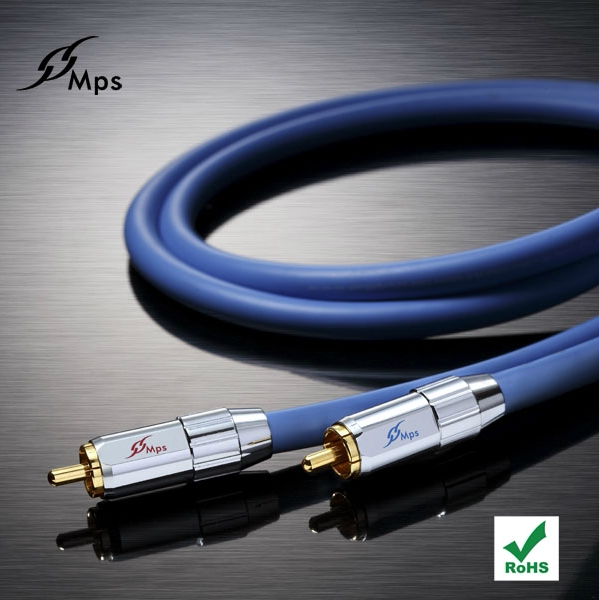 Taiwan MPS 310 oxygen-free copper silver-plated fever-grade HiFi audio line signal line subwoofer line diy