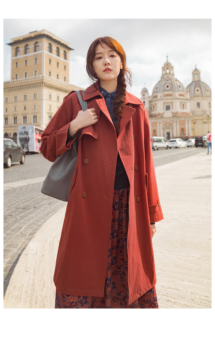 Trench pour femme INMAN   en Coton - Ref 3226018 Image 30