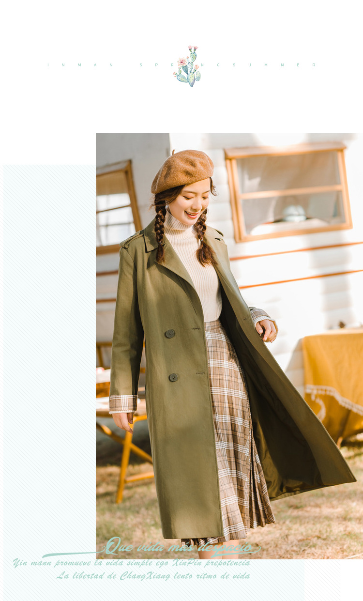 Trench pour femme INMAN   en Coton - Ref 3225916 Image 34