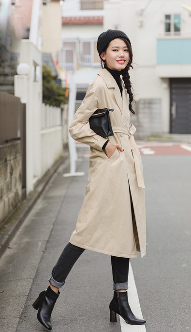 Trench pour femme INMAN   en Coton - Ref 3226919 Image 47
