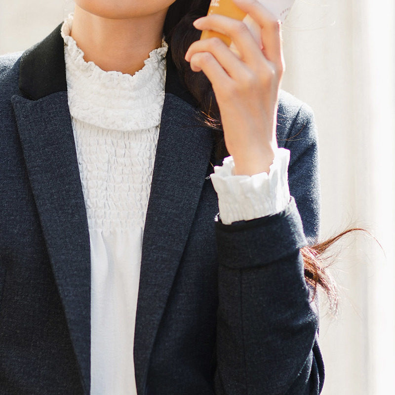 Veste pour femme INMAN   en Adhesif - Ref 3220751 Image 4