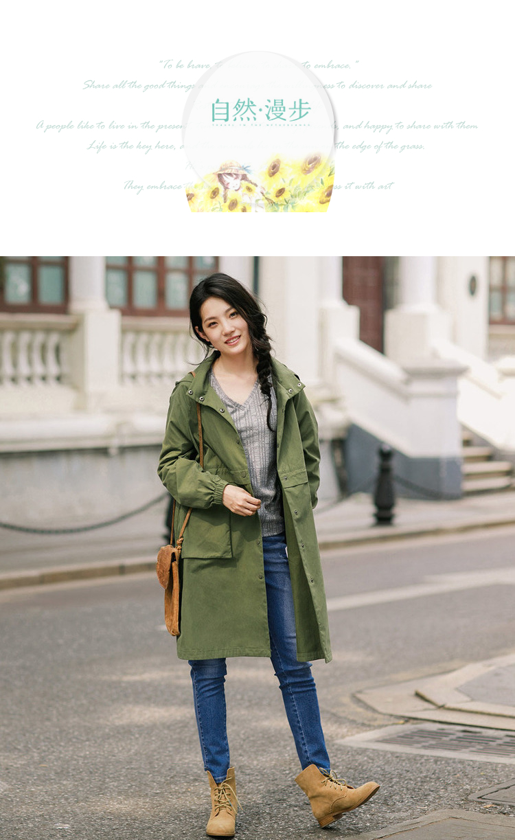 Trench pour femme INMAN   en Coton - Ref 3226326 Image 25