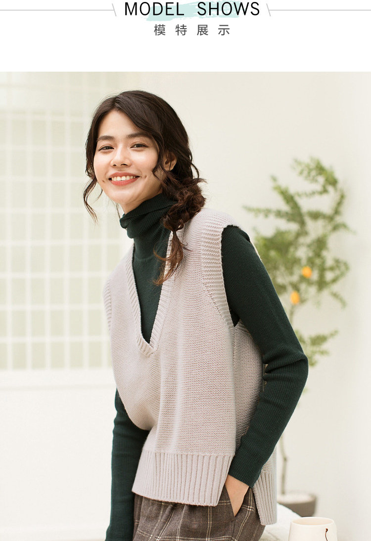 Débardeur hiver femme INMAN   en Acrylique - Ref 3178108 Image 27