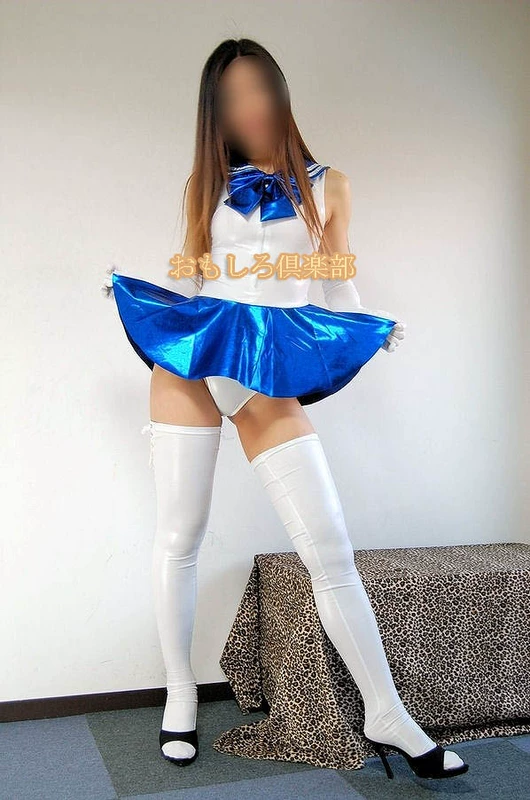 Cosplay nữ Thủy thủ Mặt trăng Thủy thủ Bộ đồ Upskirt Bộ đồ ba mảnh - Cosplay