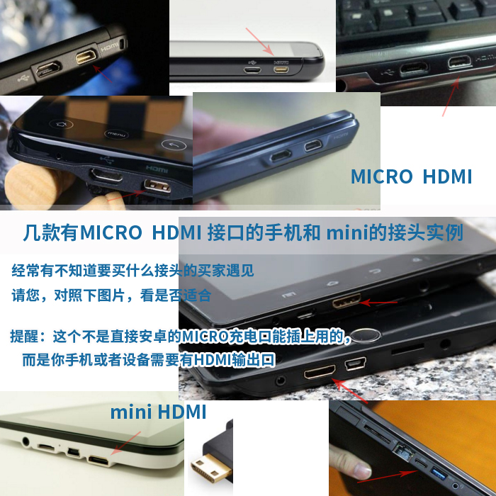 tivi Panasonic Cáp HDMI chuẩn HD sang cổng nhỏ mini micro micro chuyển đổi đầu nhỏ điện thoại di động camera TV - TV tivi sony 55x8000g