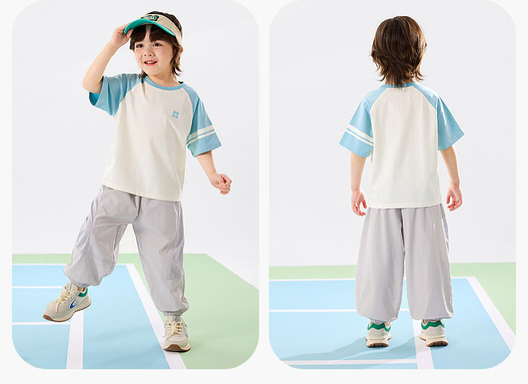 Dudu's Children's Pants Summer Boys' Sports Pants Baby Long Pants Girls' Cargo Pants Children's Clothing Autumn Breathable Type — 38