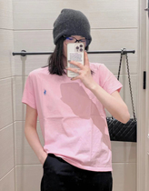 Choose the Difficult Gospel ~ 100 lap and classic base soft ammonia cotton six color pure color round collar short sleeve T-shirt