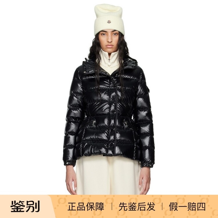 Moncler/Moncler Women's Nylon Black down Jacket 260908Ss0917 Moncler/Moncler Women's Nylon Black down Jacket 260908Ss0917
