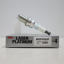 NGK4285 quadrupole Platinum spark plug BKR7EQUP maiteng Tiguan Audi A4L golf Q5 fire nozzle