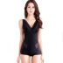 Vẻ đẹp gợi cảm một mảnh phù hợp với bụng bầu hông V-cổ tam giác Xiêm corset sau khi cởi bỏ quần áo cơ thể mạnh mẽ chạm khắc đồ lót nữ Một mảnh