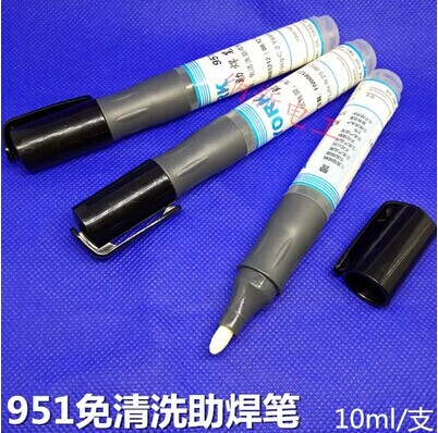 No-Clean Soldering Pen with Flux Rosin Soldering Pen York951 Environmentally Friendly Kester 951