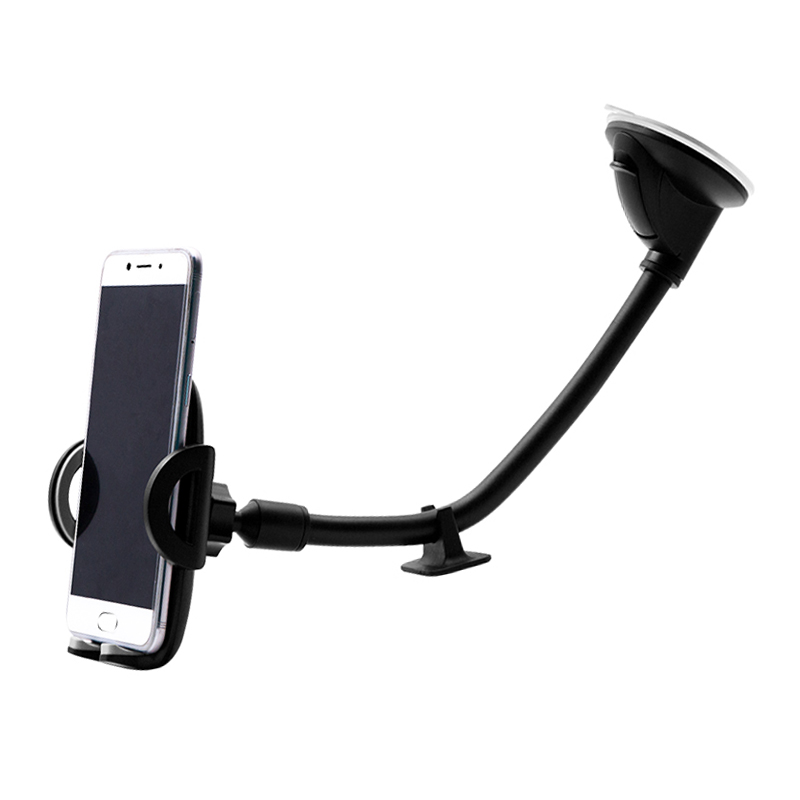 Car-borne mobile phone holder Multi-functional suction cup style lengthened navigation bracket air outlet universal wagon shockproof