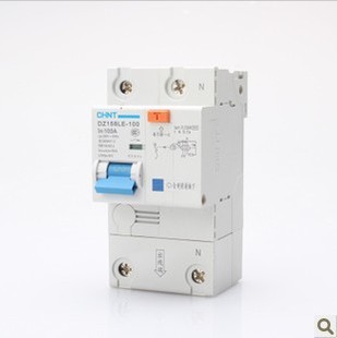 Chint Leakage Protector DZ158LE 2P 100A High Power Household Leakage Air Switch Circuit Breaker