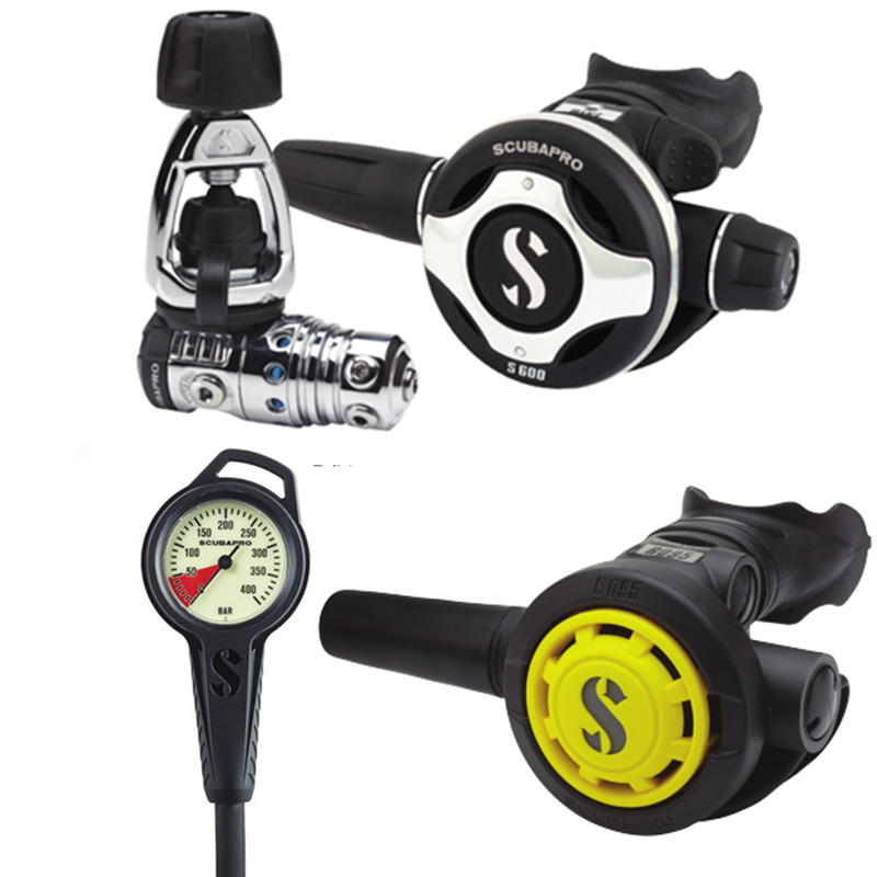 SCUBAPRO MK25EVOS600 R095 spare single table diving suit regulator a secondary head