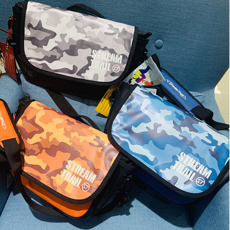 Japan Stream Trail Clam 4 5L Obliquely Cross Outdoor Leisure Waterproof Sports Bag for Men and Women