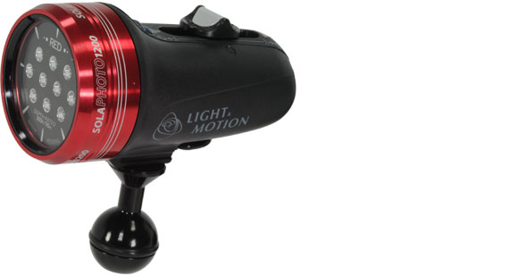LIGHT MOTION Sola Photo 1200 Dive Photography Focus Lighting