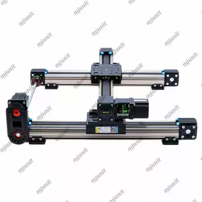 mjunit Maijie two-axis xy reciprocating high-speed glue spraying glue glue linear guide module high-precision sliding table