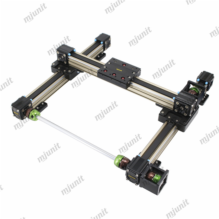 mjunit gantry xy shaft vision automatic positioning painting wire machine module sliding table strap linear guide