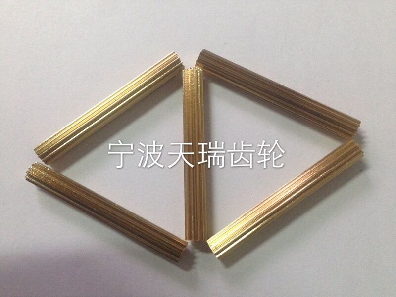 Small Module Gear, 0.3 Module, 20 Teeth, Outer Diameter 6.6mm, Length 55mm, No Inner Hole, Spur Gear, Straight Tooth Bar, Iron-Copper Tooth Rod Small Module Gear, 0.3 Module, 20 Teeth, Outer Diameter 6.6mm, Length 55mm, No Inner Hole, Spur Gear, Straight Tooth Bar, Iron-Copper Tooth Rod