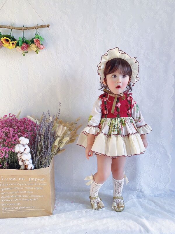 Meat Ball Spanish Embroidery Ball Princess Girl Girl Birthday Court Spring Festival