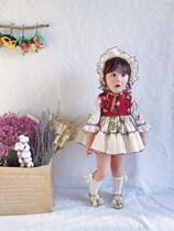 Meat Balls Spanish Embroidered Princess Dresses Princess Dresses Childrens Birthday Palace For Spring Festival