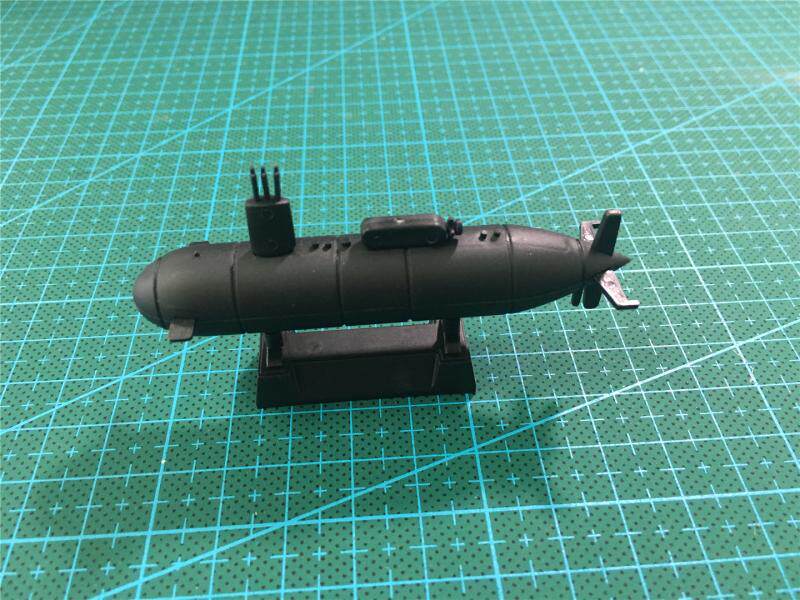 The finished mini submarine model is over 50