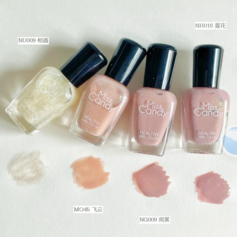 7ml Hot-Selling Color Misscandy Candy Lady Internet-Famous Water-Based Peel-Off Nail Polish