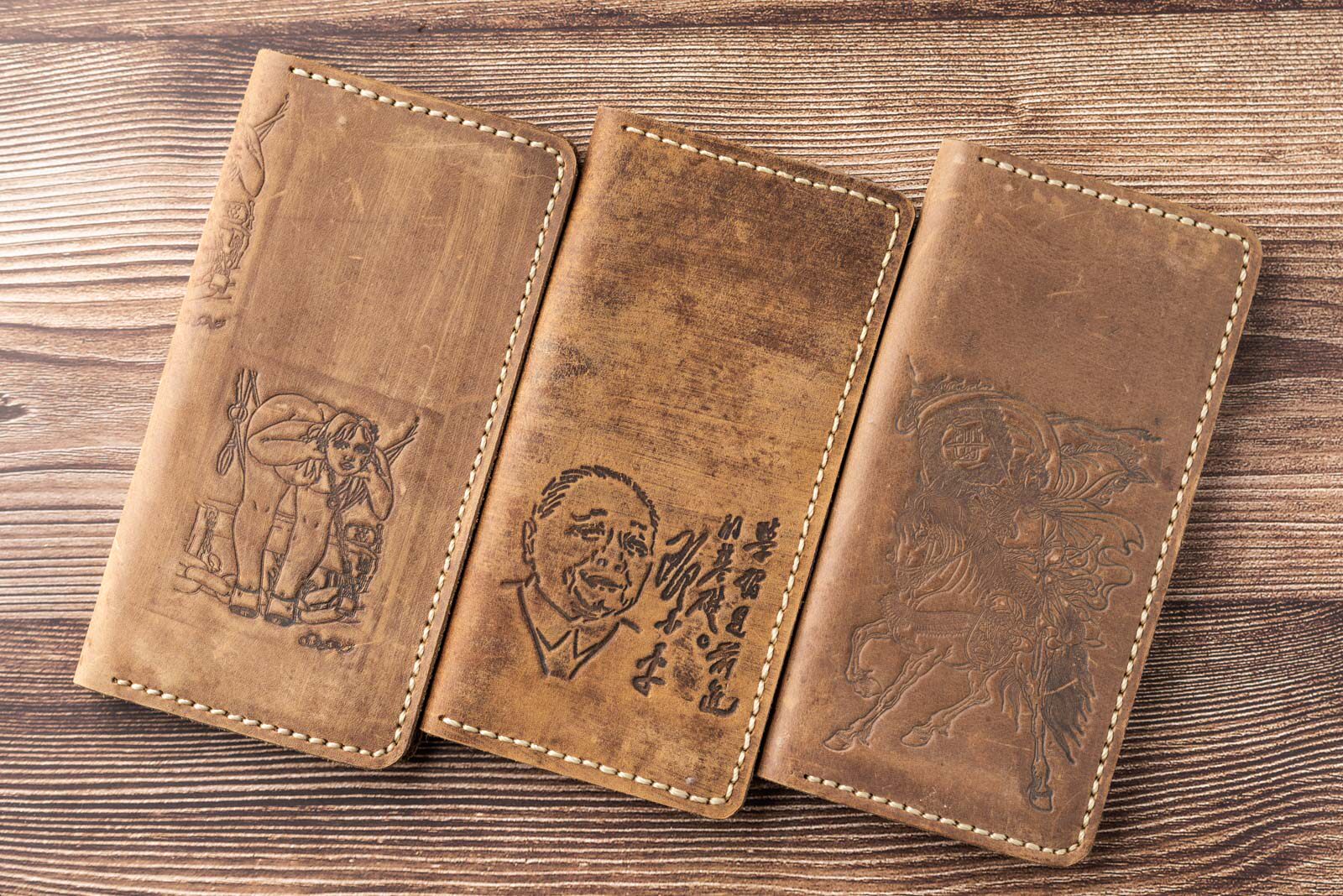 North travel mirror friends directional long handicraft money Baotou layer cowherd wallet men and women leisure retro general