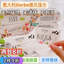 Spot Italian Debre pet scented wipes alcohol-free feet body hair ears