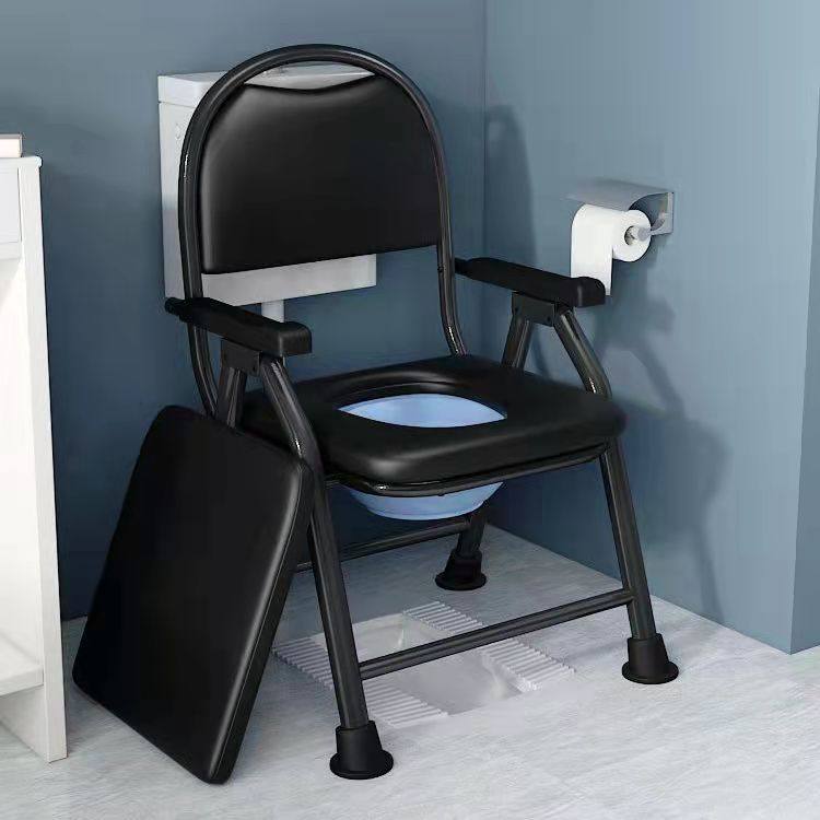 Elderly toilet mobile toilet foldable patient pregnant woman sitting in a stool and stool old man sitting in a toilet with toilet-Taobao