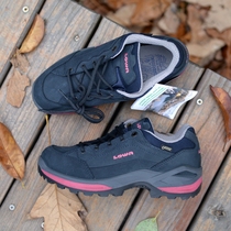 New LOWA Renegade GTX womens low-top full leather waterproof and wear-resistant mountaineering hiking shoes L320963