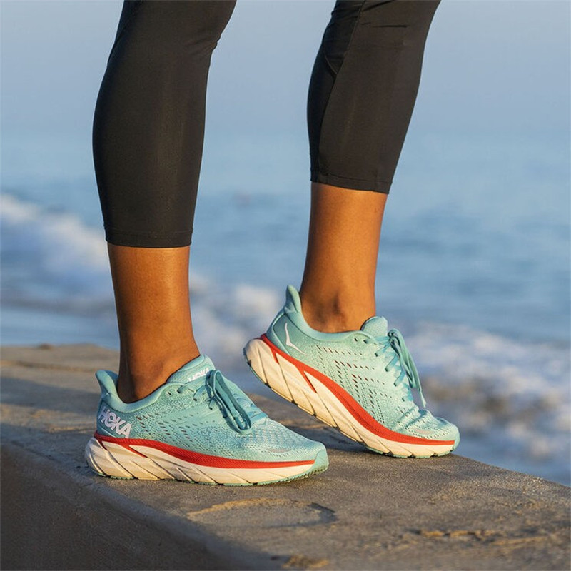 Hoka OneOne Clifton8 Clifton 8 Men's and Women's Lightweight Cushioned Marathon Road Running Shoes