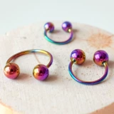 Серьги из нержавеющей стали, простой и элегантный дизайн
