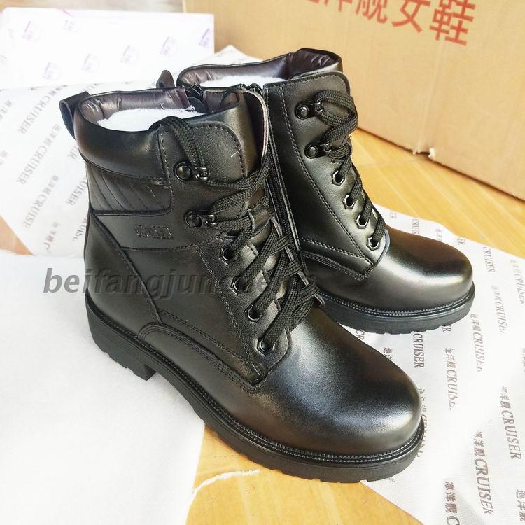 3513 Cruiser Woman Boots 196C Sheep Fur Integrated Warm Women Boots Old Cotton Leather Boots Shoes