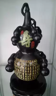 Double Eleven-Longshan Pavilion Pottery Black Pottery-Home Decoration Jewelry-Handicrafts-Birthday Gifts-Ornaments-Fushou Gourd
