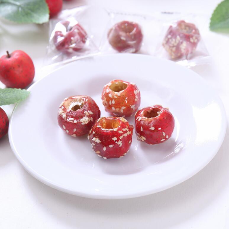 Fresh freeze-dried hawthorn icing sugar gourd 150 gr hollow non-nuclear buy 2 copies